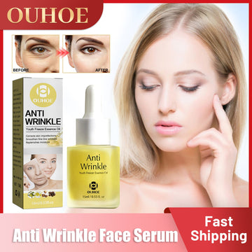 OUHOE Deep Anti-wrinkle Youth Freeze Essence oil Serum 15ml