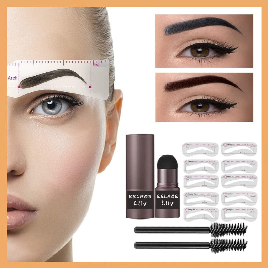 EELHOE One Step Eyebrow Shaping Kit Professional