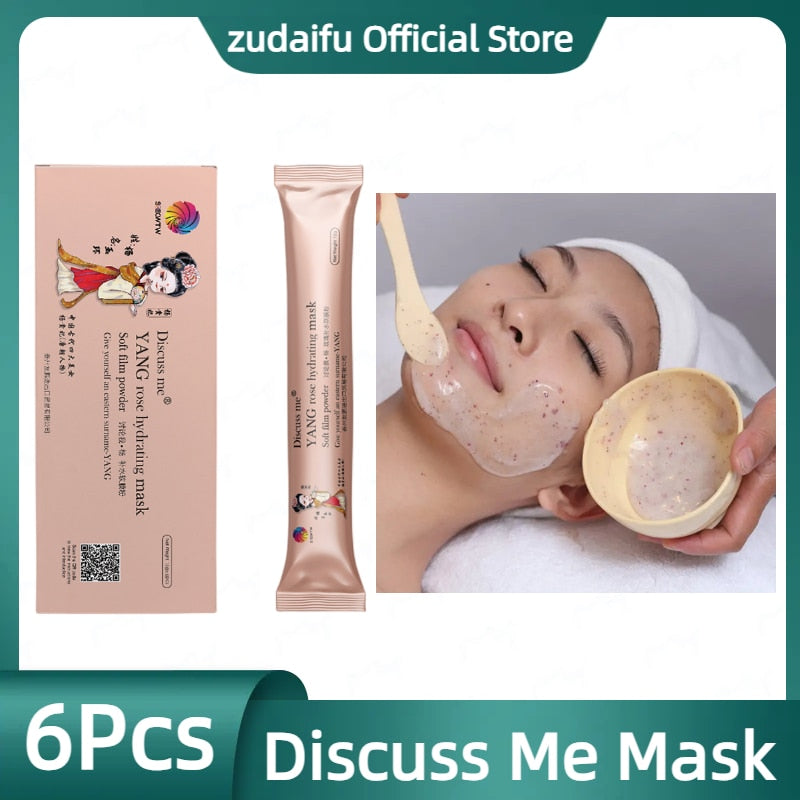 Discuss Me YANG Rose Hydrating Mask 12Pcs 2Boxes