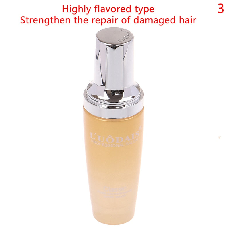 LUODAIS Argan Oil Hair Repair Serum Fragrance Smoother Shine Protect Hair Essence for Dry Damaged Hair