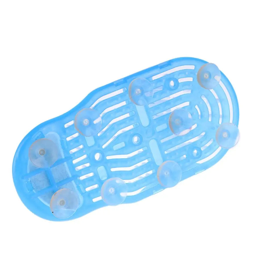 Plastic Bath Shower Feet Massage Slippers Bath Shoes Brush