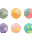 Organic Bulk Bath Bomb Set  Moisturizing Bath Bombs Gift Set