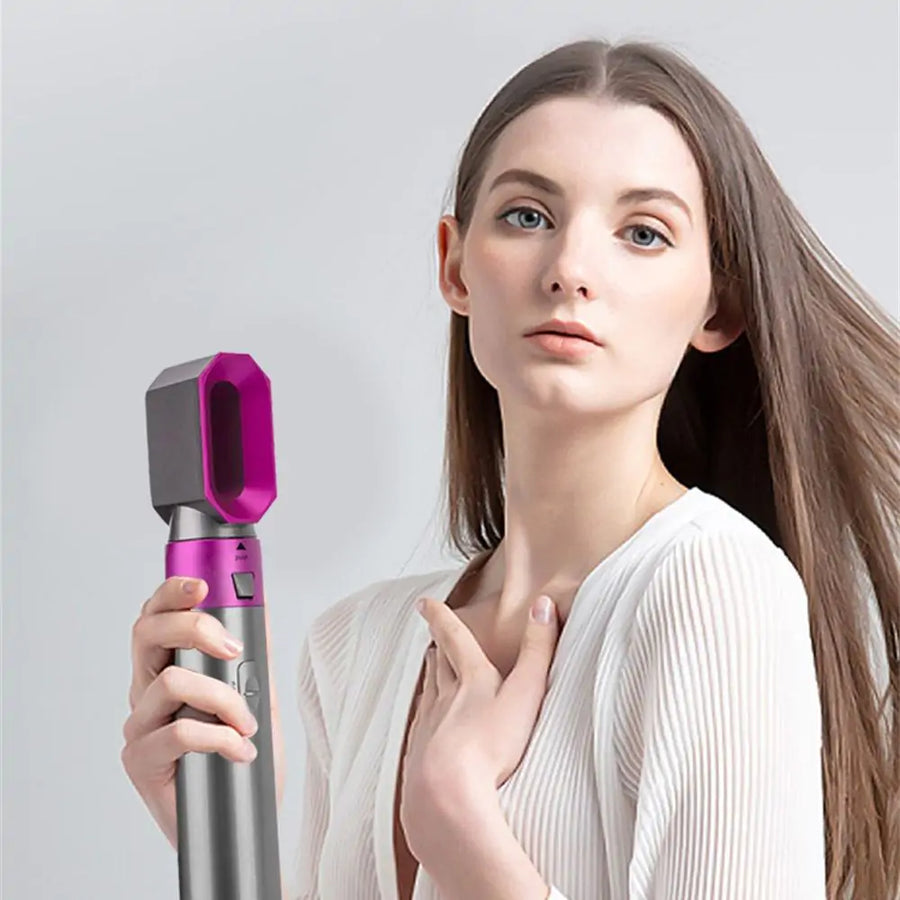 Curling Comb and Straightener 5-in-1